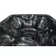 minipiscina idromassaggio esterno SPAtec 950B nero